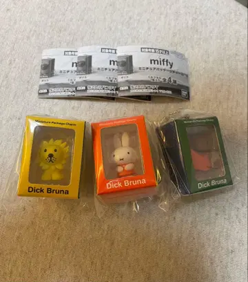 미피 미니어처 패키지 참 미사용 새상품 3개 세트