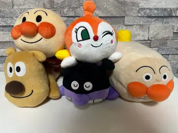 호빵맨 봉제 인형 5체 세트