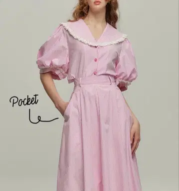 tnewties 트웬티스 <은은하게 단맛이 나는> pink 상하의