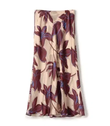 BALLSEY 플라워 프린트 머메이드 스커트 34 투모로우랜드