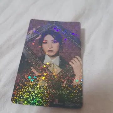 힙스테 산죠인 아오노풍 굿즈 구매 혜택 홀로그램 미니 카드