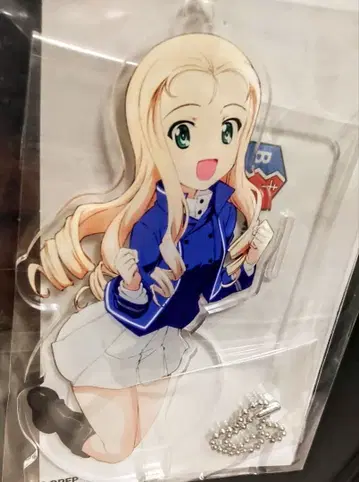 [미개봉] 걸즈 앤 판처 드링크 아크릴 스탠드 마리 걸판