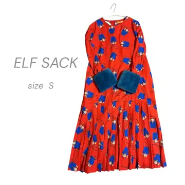 ELF SACK 긴팔 롱 원피스 S 사이즈