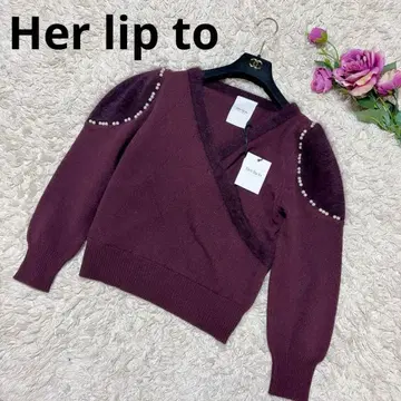 Her lip to 스웨터 비쥬