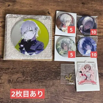 프로세카 히노모리 시호 코스터 퍼브 미러 rella 캔뱃지 색지