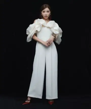 [ eimy istoire ] S 사이즈 자카드 콤비네존