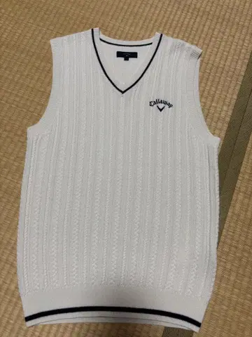 캘러웨이 케이블 니트 베스트 L 사이즈