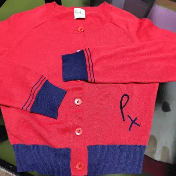 Paul Smith 빨간색 긴팔 가디건