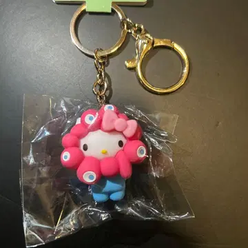 산리오 미야쿠미야쿠 헬로키티 파스텔 키링 만박 EXPO2025