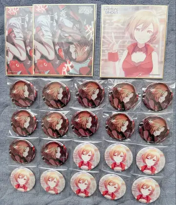 프로세카 MEIKO 카라페스 묶음 판매 캔뱃지 색지