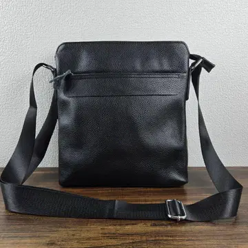 천연 가죽 크로스 바디백, 소가죽 숄더백, 멀티 포켓 브리프 케이스