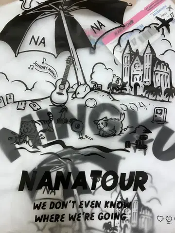 나나투어 민규 T셔츠 L 사이즈 새상품 세부치