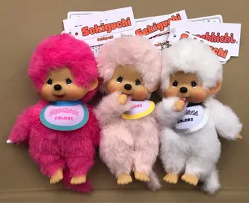 특가 상품 택 포함 새상품 인기 컬러 봉제 인형 키링 3개 세트!