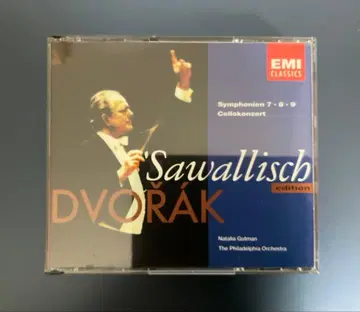 드보르자크 교향곡 제7, 8, 9번 외 사바타/필라델피아 관현악단