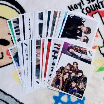 SixTONES 공식 사진 49장 세트 묶음 판매