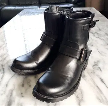 키다리 아저씨 숏부츠 (블랙)