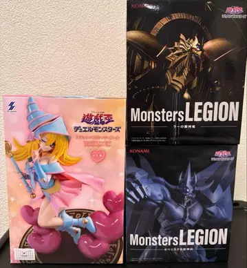 유희왕 듀얼몬스터즈 피규어 3개