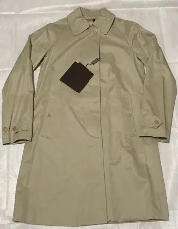 [ 미사용 ] 매킨토시 코트 스텐카라 코트 코튼 영국제