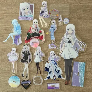 Summer Pockets 나루세 시로하 아크릴 스탠드 세트