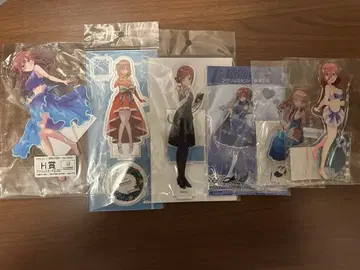 5등분의 신부 나카노 미쿠 아크릴 스탠드 6개 세트 애니메이트 등