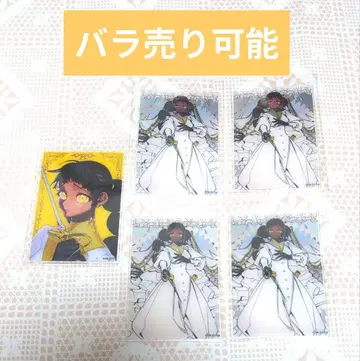 마남의 이치 아크릴 카드 데스카라스 5점