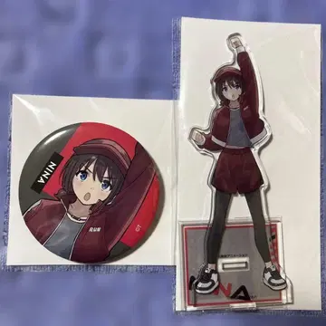 걸즈 밴드 클라이 복권 메이트 이세리 니나 아크릴 스탠드 캔뱃지