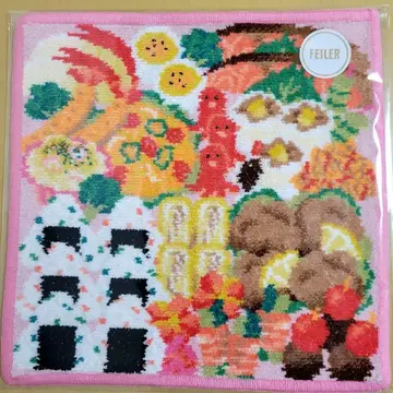 2새상품 러브러리 바이 페이러 손수건 와쿠와쿠 도시락 Web 한정판