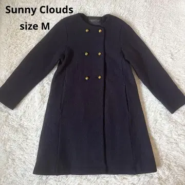 써니클라우드 네이비 골드 버튼