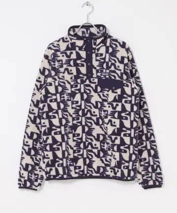 Patagonia 플리스 자켓 네이비/크림