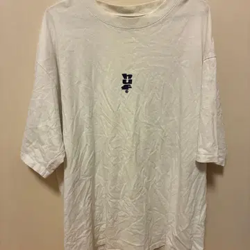 HUF XL 화이트 T셔츠 로고 프린트