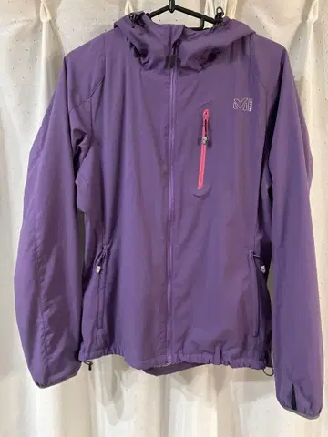Millet 후드 부착 퍼플 자켓