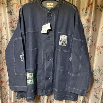 모후마누루 4L 사이즈 상당 루즈핏 재킷