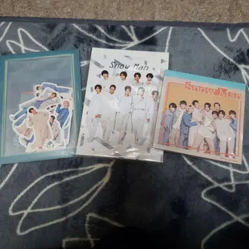 Snow Man 3종 세트 스티커 메모장