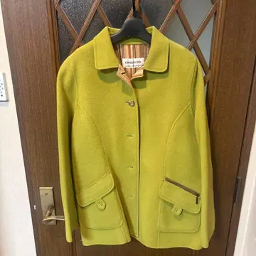 KANSAI BIS 라임 그린 피 코트