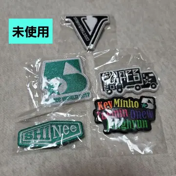 [ 미사용 ] SHINee World 2017 핀 배지 세트 컴플리트