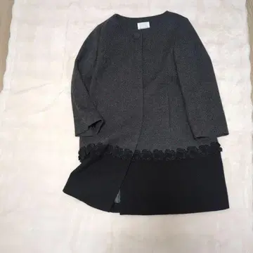 Bon mercerie (본 메르세리) 기모 노카라 자켓 하프 코트