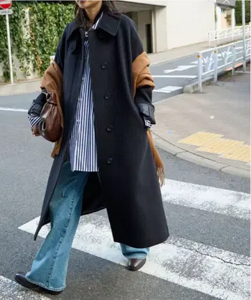 새상품 JOURNAL STANDARD 슈퍼140 비버 스텐카라 코트