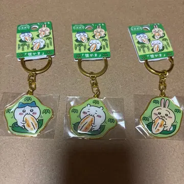 치이카와 (먼작귀) 지역 한정 키링 3개 세트 꼬치 어묵