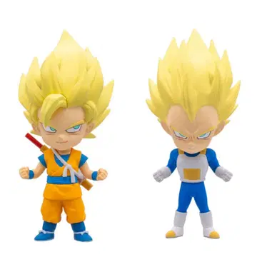 드래곤볼 월드 컬렉션 DAIMA 손오공 베지터 2체 피규어