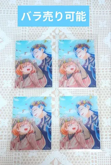 마남의 이치 아크릴 카드 컬렉션 점프샵 고쿠라쿠 & 리치아