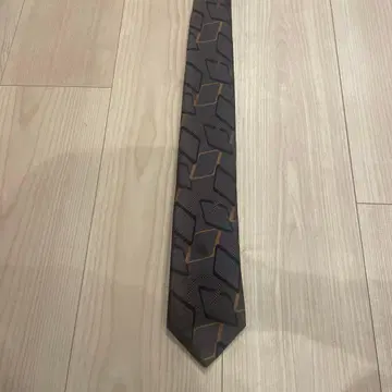 BARNEYS NEWYORK 기하학 패턴 넥타이