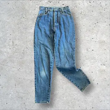 vintage 빈티지풍 데님 팬츠 라이트 블루 슬림