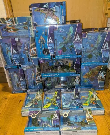 핫토이즈 아바타 피규어 18점 정품 제이크 네이티리