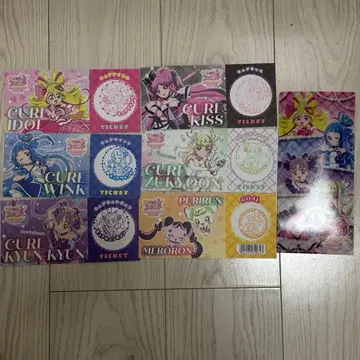 프리큐어 키라키란란 페스타 스탬프 랠리 티켓 파일