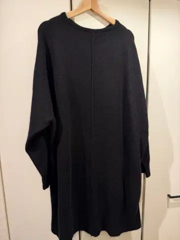 새상품급 styling/ 울 혼방 오버 사이즈 니트 원피스 블랙