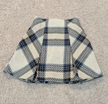 [ 양품 ] SNIDEL 스나이델 로빙 체크 미니 스커트 IVR