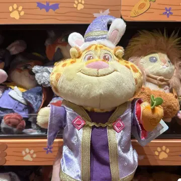 상하이 디즈니 할로윈 주토피아 크로우하우저 봉제 인형