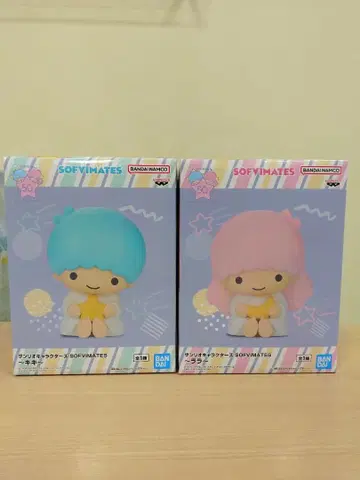 산리오 캐릭터즈 소프트 비닐 메이트 키키&라라