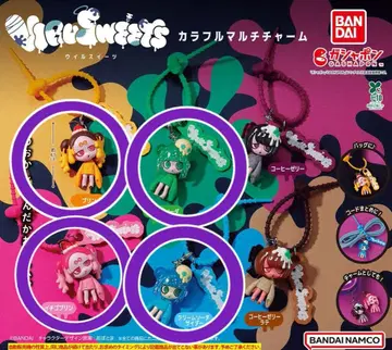 [ 4개 세트 ] VIRUSWEETS 바이러스위츠 컬러풀 멀티 참