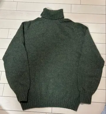 WAREHOUSE 웨어하우스 터틀넥 스웨터 M 그린